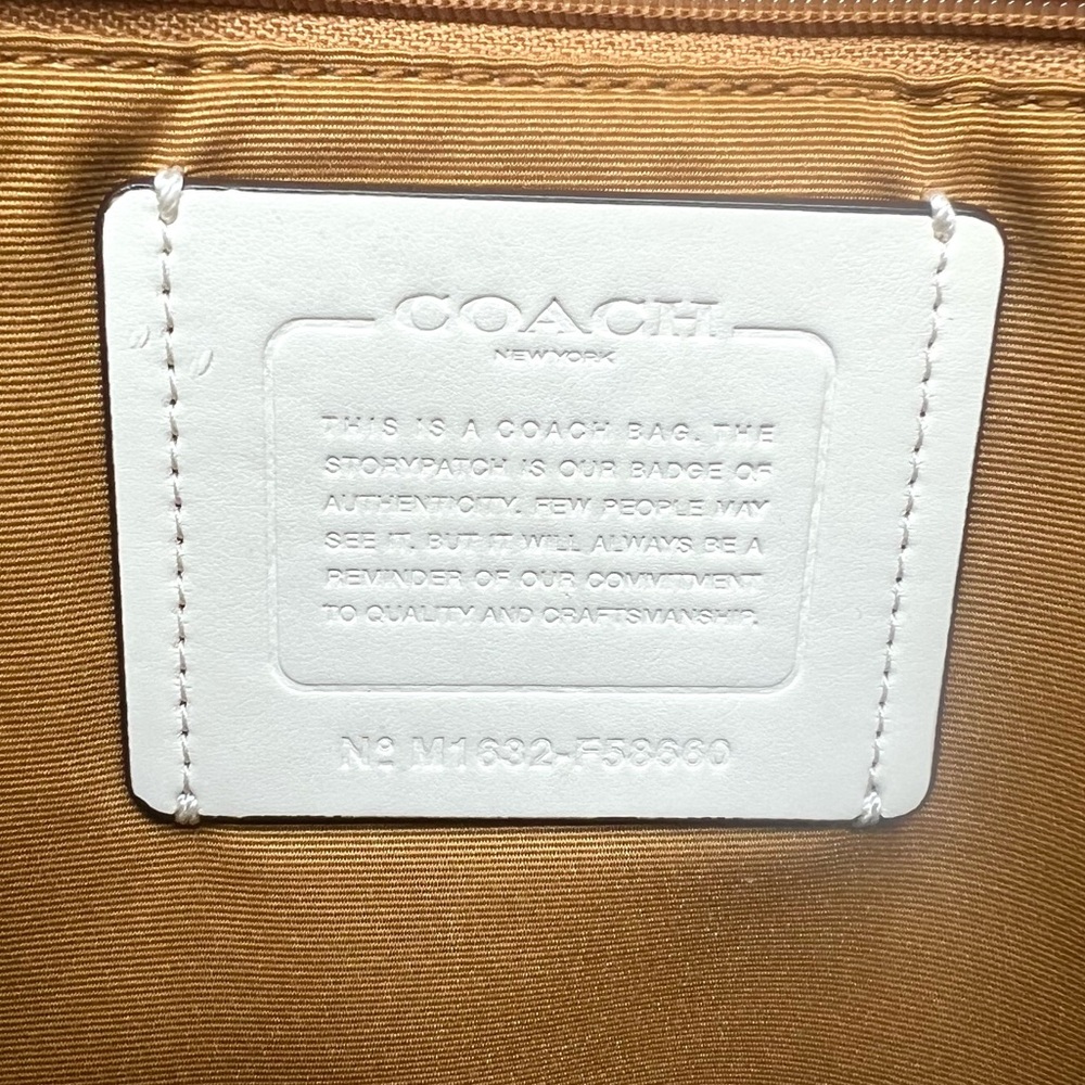 Coach Soft Leather Tote - Picture 7 of 8